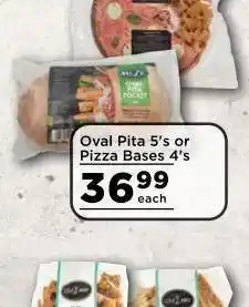 Food Lover's Market Pizza bases offer