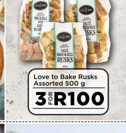 Food Lover's Market Rusks 3 offer
