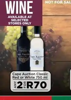 Food Lover's Market Cape auction white wine 2 offer