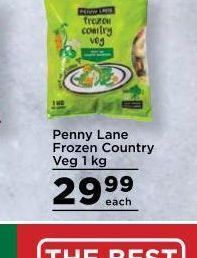 Food Lover's Market Penny lane frozen vegetables offer