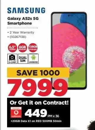 HiFi Corp Galxy a52s 5g smartphones samsung offer
