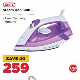 HiFi Corp Steam iron defy offer