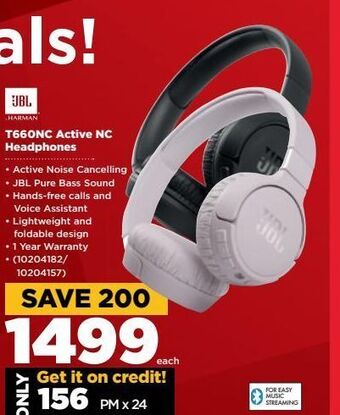 HiFi Corp T660nc active nc headphones jbl offer