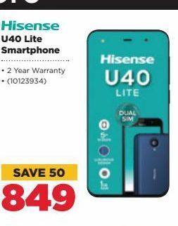HiFi Corp U40 lite smartphones hisense offer