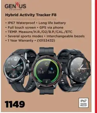 Hybrid activity  tracker f8