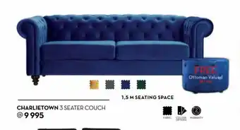 CHARLIETOWN 3 Seater Couch