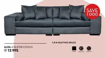Rochester ALDA 4 Seater Couch offer