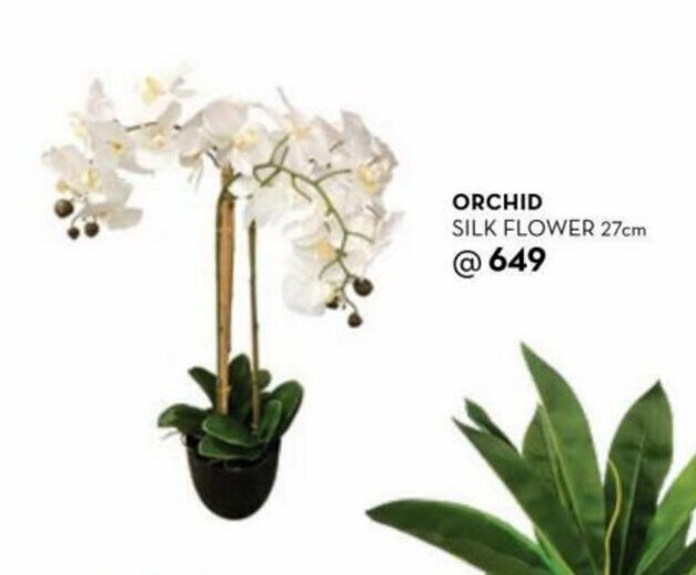 Rochester ORCHID Silk Flower 27cm offer