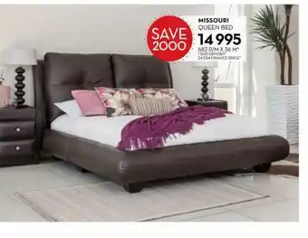 Rochester MISSOURI Queen Bed offer