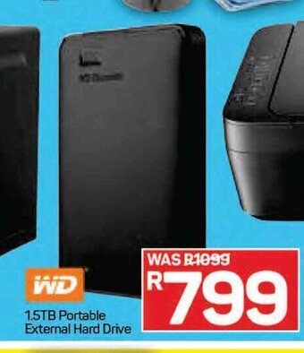 Pick n Pay WD - 1.5TB Portable External Hard Drive offer