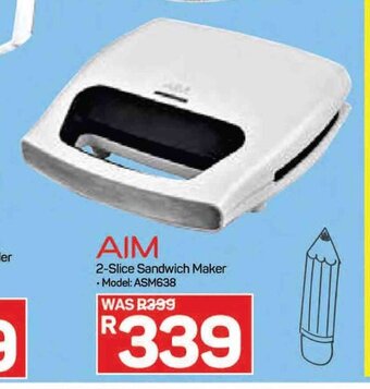 Pick n Pay AIM - 2-Slice Sandwich Maker offer