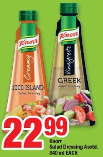 OK Foods Knorr Salad Dressing 340ml offer