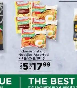Food Lover's Market Indomie noodles 5 offer