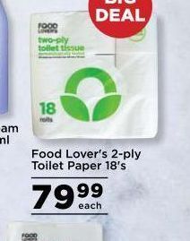 Food Lover's Market Food lover's market toilet paper offer