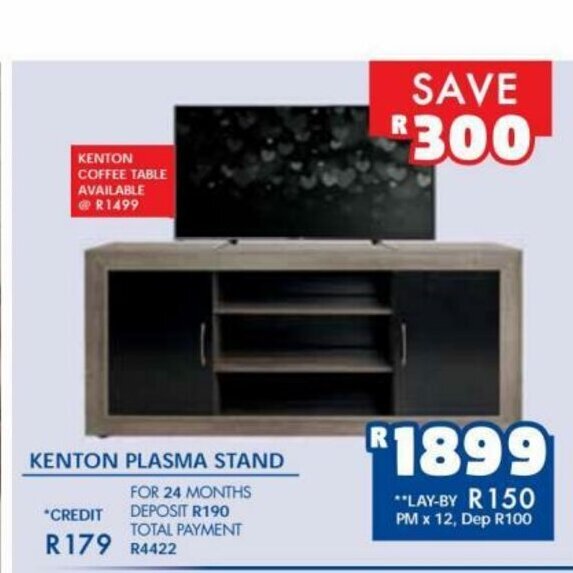 Kenton Plasma Stand offer at Russells
