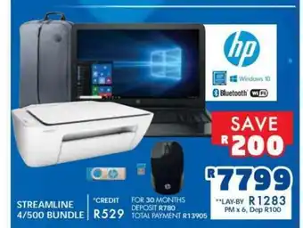 Hp - Streamline 4/500 Bundle