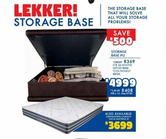 Russells Storage Base PU offer