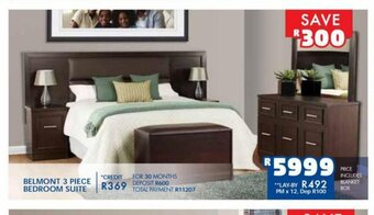 Russells Belmont 3 Piece Bedroom Suite offer