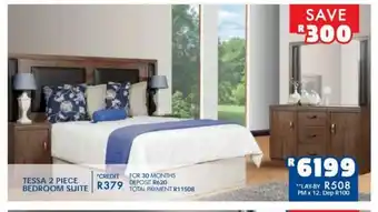 Russells Tessa 2 Piece Bedroom Suite offer