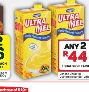 Pick n Pay Ultra mel custard 2 offer