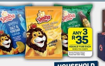 Pick n Pay Simba chips 3 offer