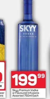 Pick n Pay Skyy vodka offer
