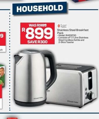 Pick n Pay Russell hobbs kettle offer