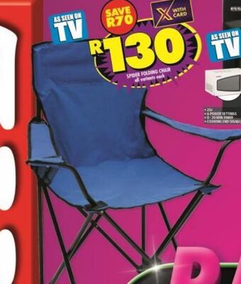 Shoprite Solding chair offer