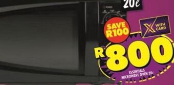 Shoprite Essentials microwave oven offer
