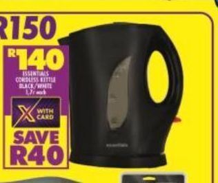 Shoprite Essentials kettle offer