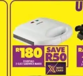 Shoprite Essentials sandwich maker offer