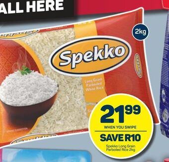 Pick n Pay Hypermarket Spekko rice offer