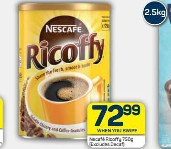 Pick n Pay Hypermarket Nescafé ricoffy coffee offer