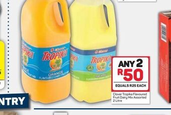 Pick n Pay Hypermarket Clover tropika fruit juice 2 offer