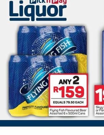 Pick n Pay Hypermarket Flying fish beer 2 offer