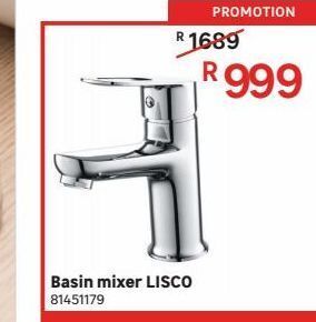 Leroy Merlin Basin mixer lisco offer