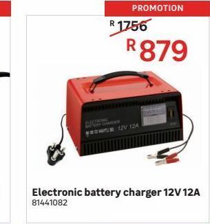 Leroy Merlin Electronic battery chargers 12v 12a offer
