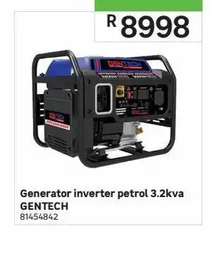 Generator inverter petrol 3.2kva gentech