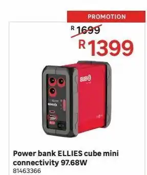 Leroy Merlin Power bank ellies cube mini connectivity 97.68w offer