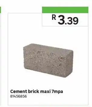 Leroy Merlin Cement bricks maxi 7mpa offer