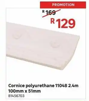 Leroy Merlin Cornice polyurethane 11048 2.4m 100mm x 51mm offer