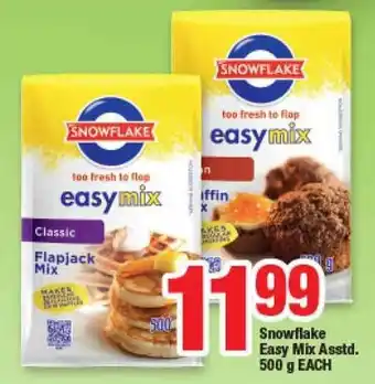 OK Foods Snowflake Easy Mix Flour 500g offer