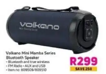 MTN Volkano Mini Mamba Series Bluetooth Speaker offer