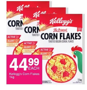 Save Kellogg's Corn Flakes 1kg offer