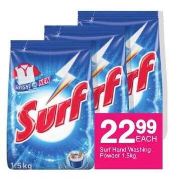 Save Surf Hand Washing Powder 1.5kg offer