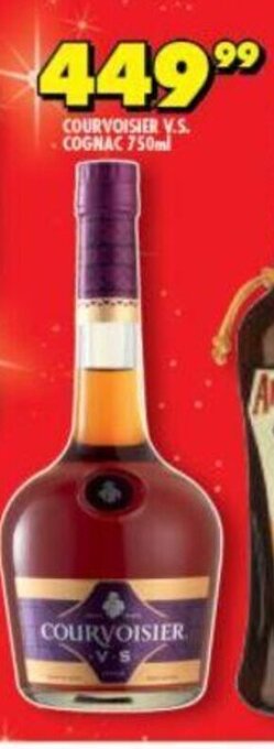 Shoprite Liquor Courvoisier V.S. Cognac 750ml offer