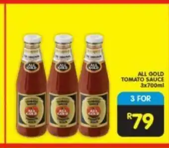 Shoprite All Gold Tomato Sauce 3x700ml offer