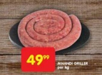 Shoprite Mnandi Griller per kg offer
