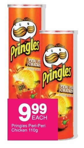 Save Pringles Peri-Peri Chicken 110g offer