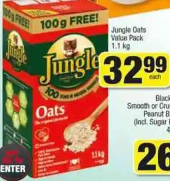 Spar Jungle Oats Value Pack 1.1kg offer